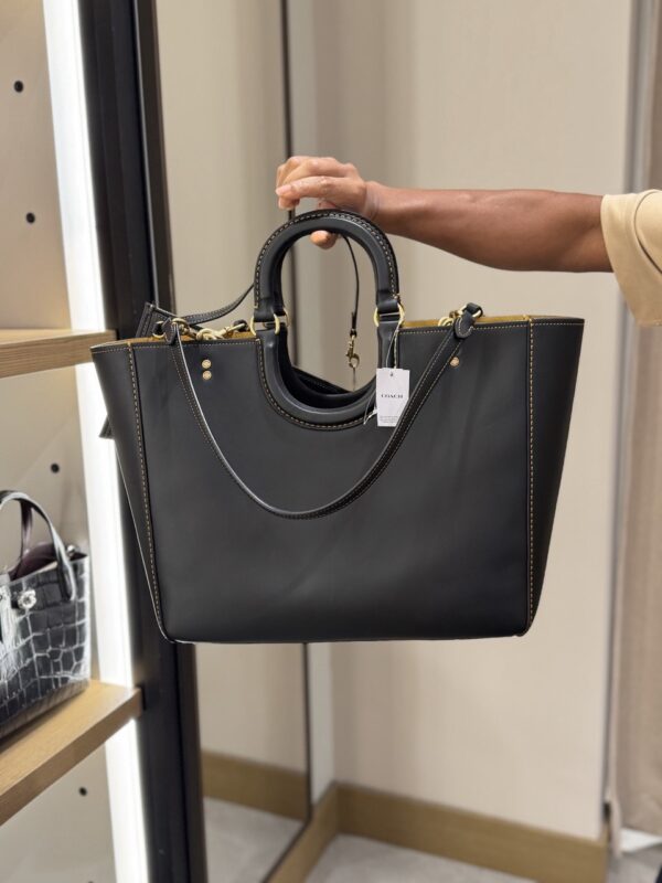 Coach Rae Tote Bag (Black)-Boutique Collection - Image 7