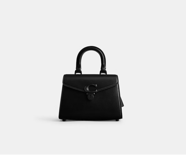 Coach Sammy Top Handle 21(Black) - Boutique Transfer