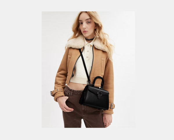 Coach Sammy Top Handle 21(Black) - Boutique Transfer - Image 2