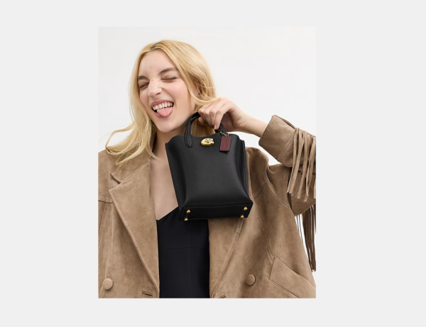 Coach Willow Tote 16 (Black)- Boutique Collection - Image 2