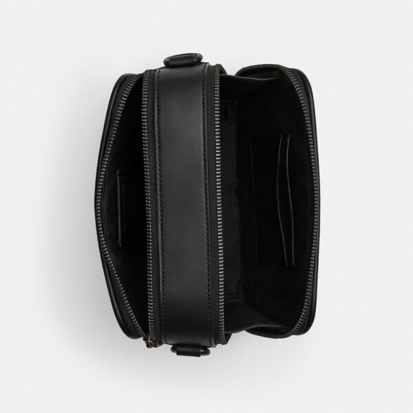 Coach Wyatt Crossbody Bag In Signature Canvas (Charcoal) - Image 3