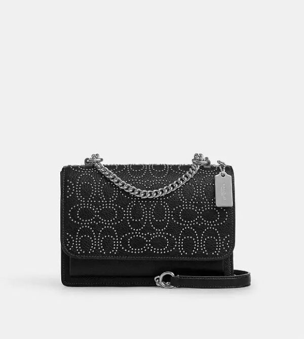 Coach Klare Crossbody Bag With Signature Rivets in (Black)