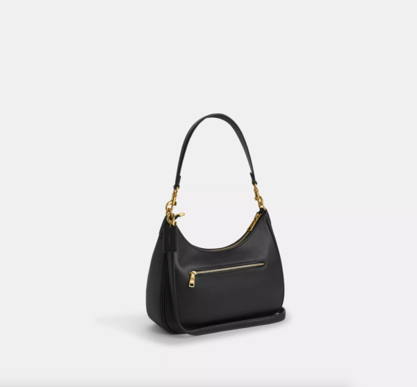 [Pre Order] - Coach Teri Hobo Bag With Grommets (Black) - Image 2
