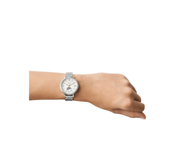 Fossil Jacqueline Sun Moon Multifunction Stainless Steel Watch (ES5164) - Image 2