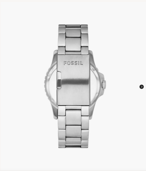 Fossil Fossil Blue Dive Three-Hand Date Stainless Steel Watch (FS6013) - Image 5