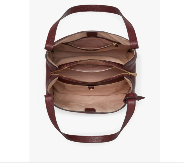 Kate Spade Knott Large Shoulder Bag (Cordovan)-Boutique Collection - Image 3
