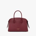 Kate Spade Knott Medium Zip Top Satchel (Cordovan)-Boutique Collection