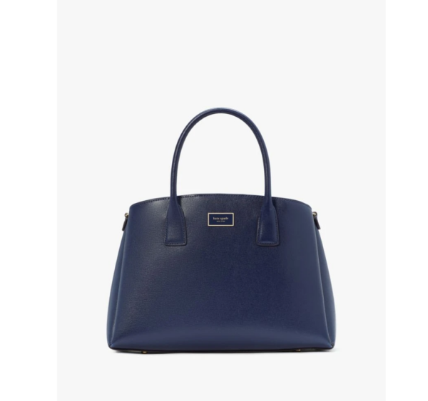 Kate Spade Serena Satchel (Parisian Navy)-Boutique Collection