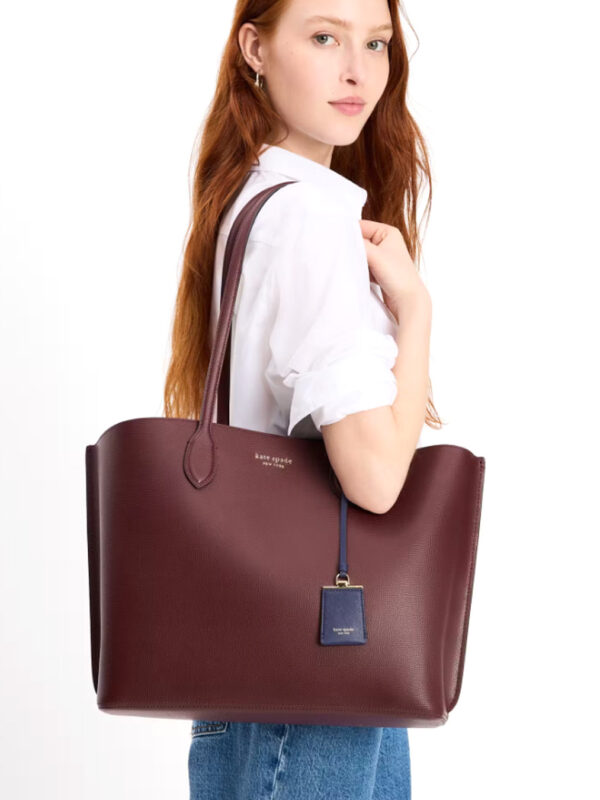 Kate Spade Suite Large Work Tote (Cordovan Multi) Boutique Collection - Image 2