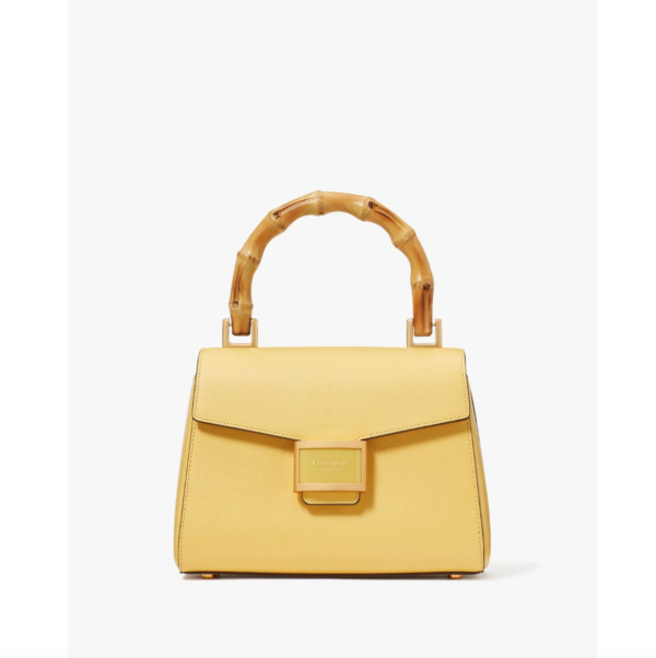 Pre Order-Kate Spade Katy Bamboo Small Top Handle (Black)-Boutique Collection
