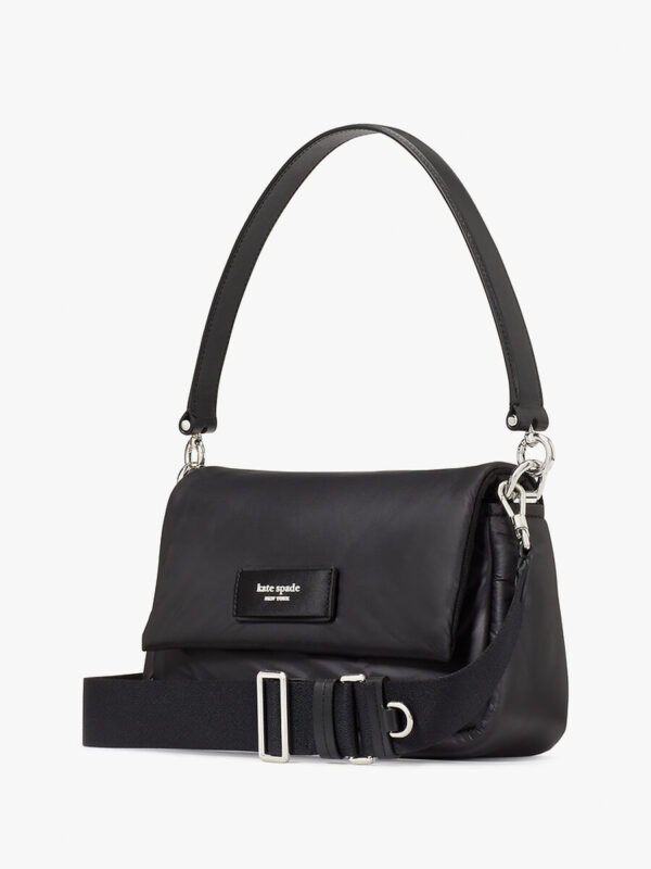 Kate Spade Puffed Lola Convertible Crossbody (Black) -Boutique Collection - Image 5
