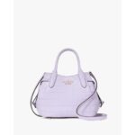 Kate Spade Mini Dumpling Croc Embossed (Lavender)