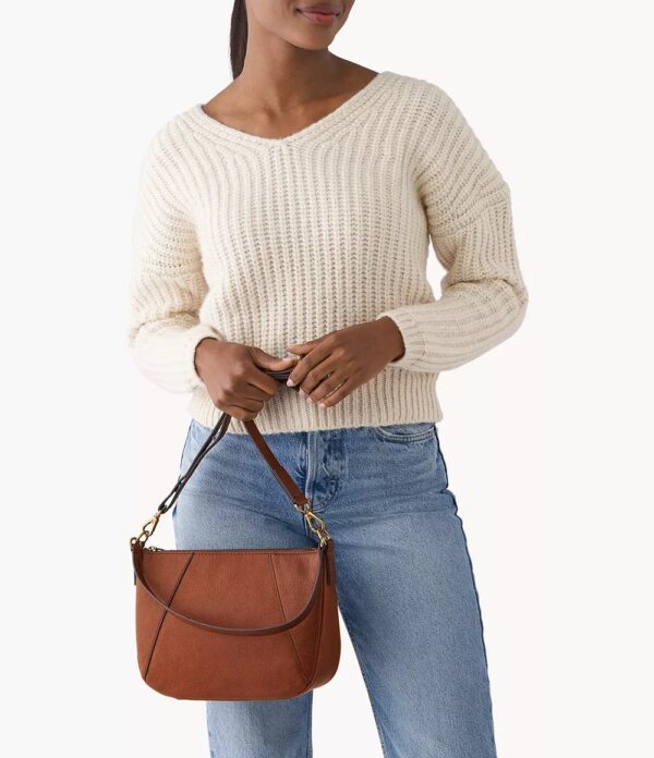 Fossil Skylar Crossbody (Medium Brown) - Image 3