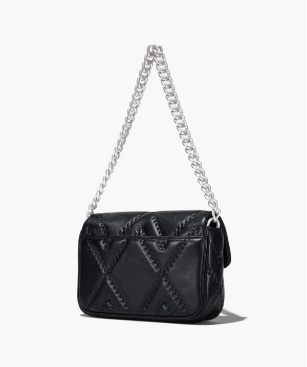 Marc Jacobs The Quilted Leather J Marc Shoulder Bag (Black)-Boutique Collection - Image 2
