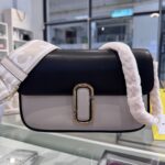 Marc Jacobs The J Marc Leather Shoulder Bag (Greige Multi)