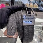 Michael Kors Cooper Reversible Logo Cut To Size Belt (Black)