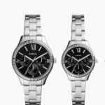 Fossil His and Her Multifunction Stainless Steel Watch Set (BQ2644SET)