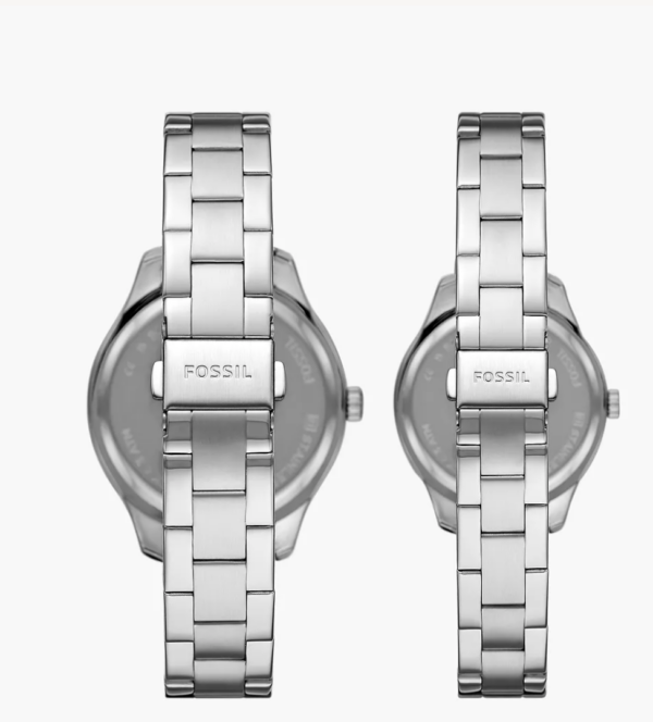 Fossil His and Her Multifunction Stainless Steel Watch Set (BQ2644SET) - Image 2
