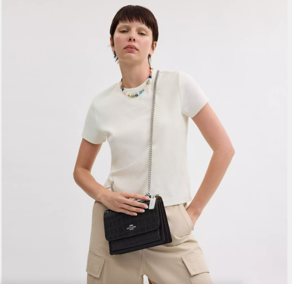 Coach Klare Crossbody Bag (Black) - Image 5