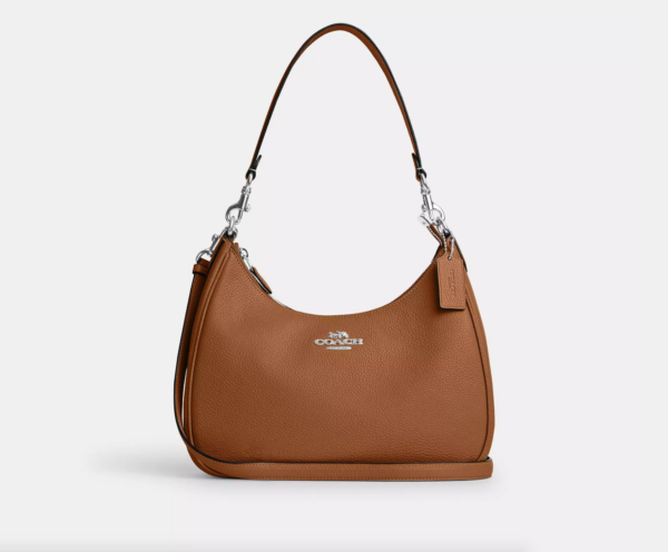 Coach Teri Hobo Bag(Light Saddle)