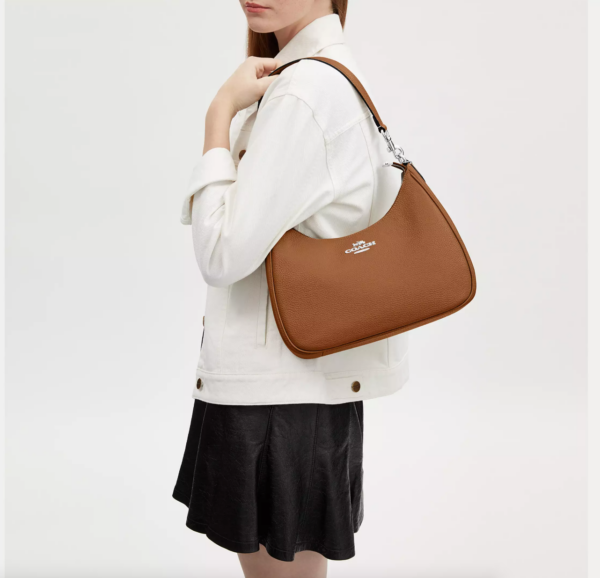Coach Teri Hobo Bag(Light Saddle) - Image 3