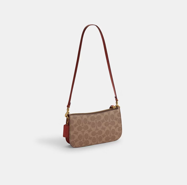 Coach Penn Shoulder Bag In Signature (Tan Rust) Boutique Collection - Image 5