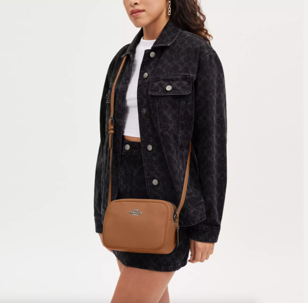 Coach Jamie Camera Bag (Light Saddle) - Image 5