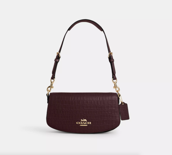 [Pre Order]- Coach Andrea Shoulder Bag (Merlot)