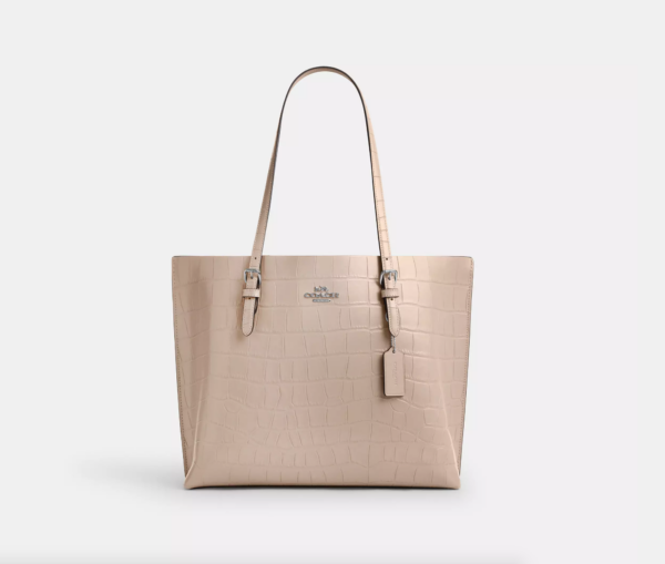 Coach Mollie Tote Bag (Stone)