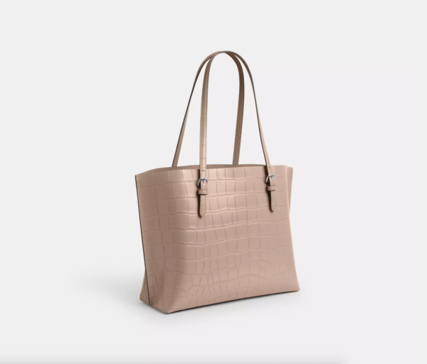 Coach Mollie Tote Bag (Stone) - Image 3
