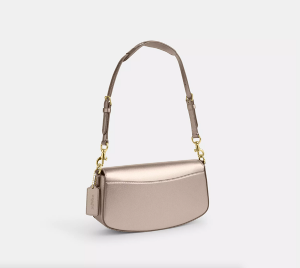 Coach Andrea Shoulder Bag (Champagne) - Image 6