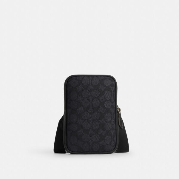 Coach Aden Crossbody In Signature Canvas (Charcoal)