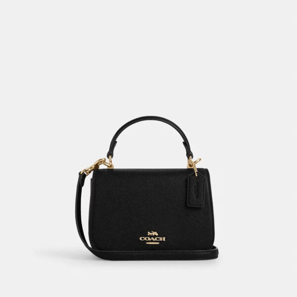 Coach Lysa Top Handle Bag (Black)