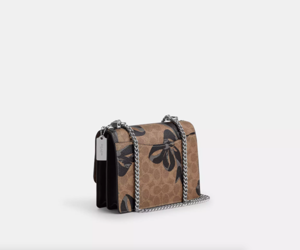 Coach Klare Crossbody Bag In Signature Canvas With Bow Print (Tan Black Multi) - Image 2