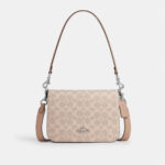Coach Quinn Bag In Signature Canvas (Sand Taupe)