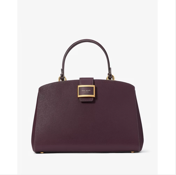 Kate Spade Katy Satchel (Deep Cherry)-Boutique Collection