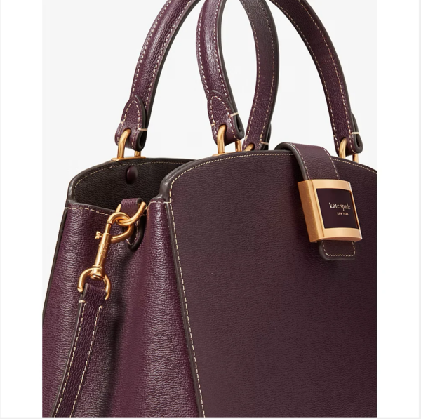 Kate Spade Katy Satchel (Deep Cherry)-Boutique Collection - Image 3