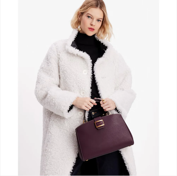 Kate Spade Katy Satchel (Deep Cherry)-Boutique Collection - Image 2