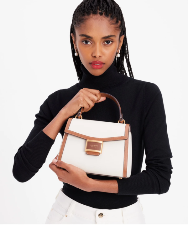 Kate Spade Katy Small Top-handle Bag (Halo White)-Boutique Collection - Image 2