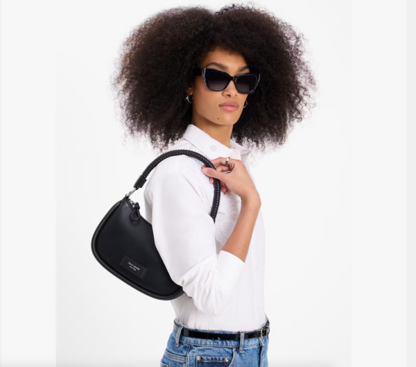 Kate Spade Loop Shoulder Bag (Black)-Boutique Collection - Image 6