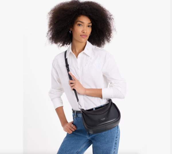Kate Spade Loop Shoulder Bag (Black)-Boutique Collection - Image 5