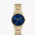 DKNY Soho Three-Hand Gold-Tone Stainless Steel Watch (NY2969) - Box Not Included