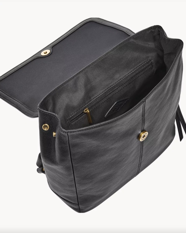 [Pre Order]- Fossil Claire Backpack (Black) - Image 3