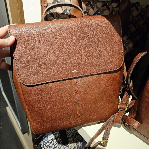Fossil Claire Backpack (Brown)