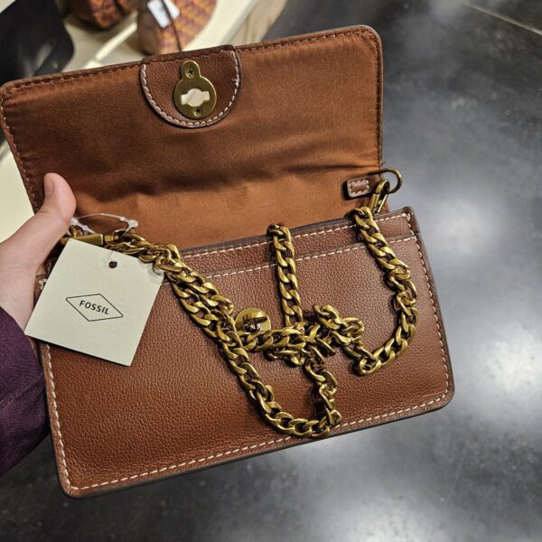 Fossil Ainsley Crossbody(Medium Brown) - Image 3