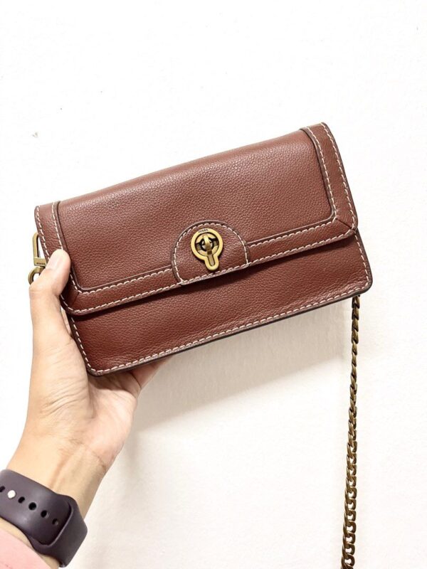 Fossil Ainsley Crossbody(Medium Brown) - Image 4