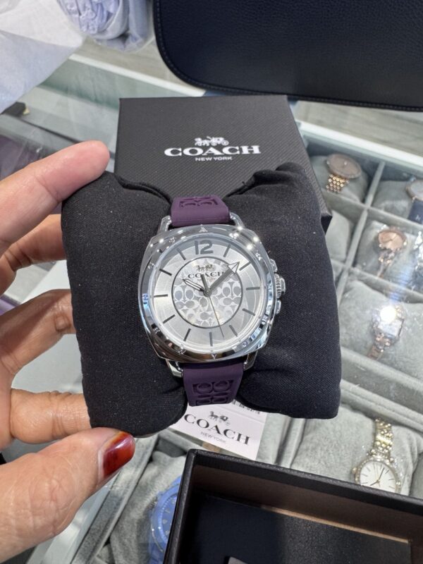 Coach Boyfriend Women's Watch in (Purple)