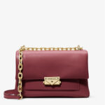 Michael Kors Cece Medium Shoulder Bag (Oxblood)