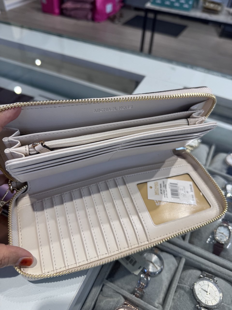 Michael Kors Jet Set Travel Large Signature Logo and