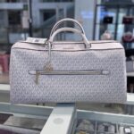 Michael Kors Jet Set Travel Extra-Large Signature Logo Duffel Bag (Vanilla)